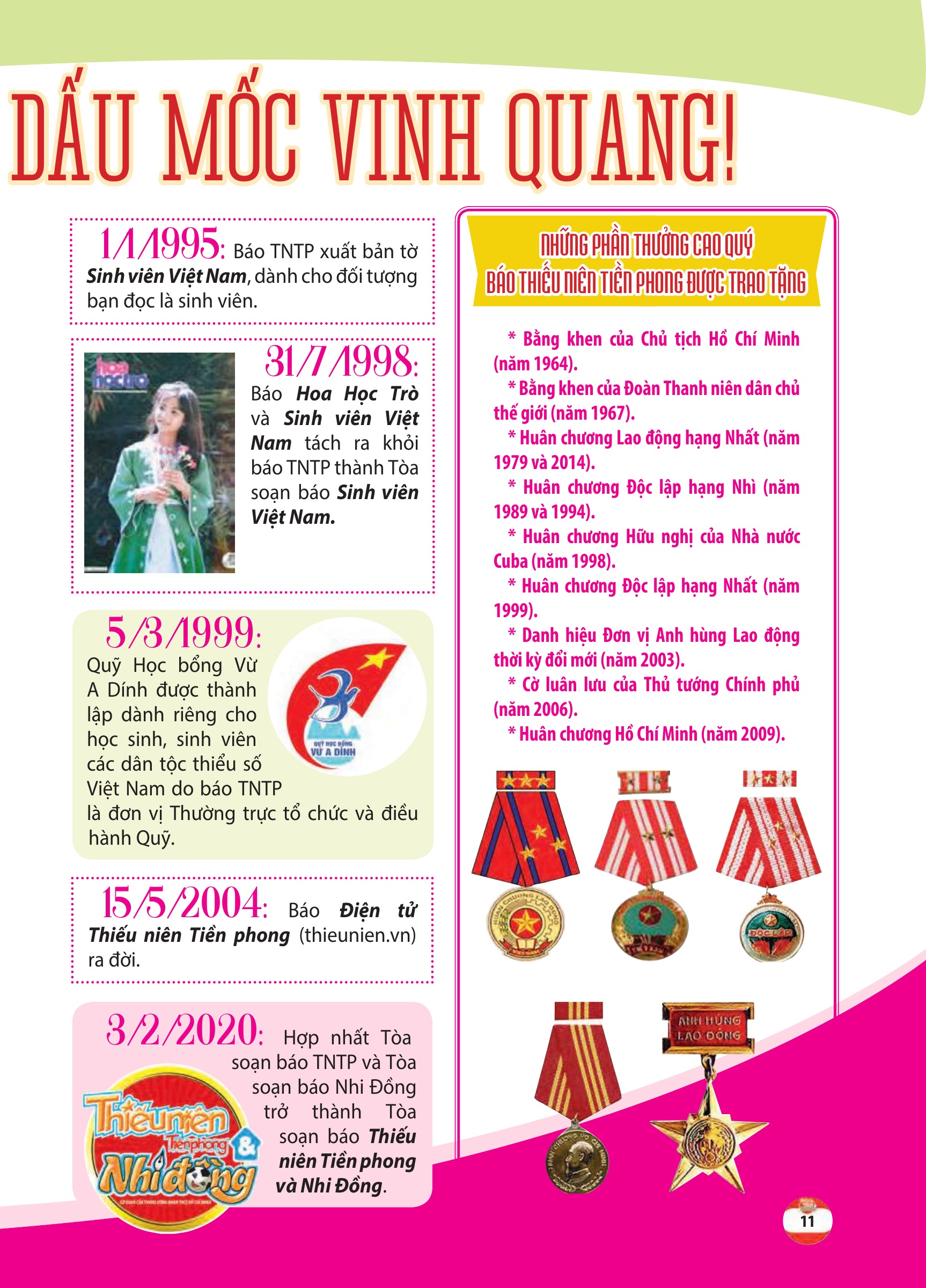 Kỷ yếu 70 năm - trang 9