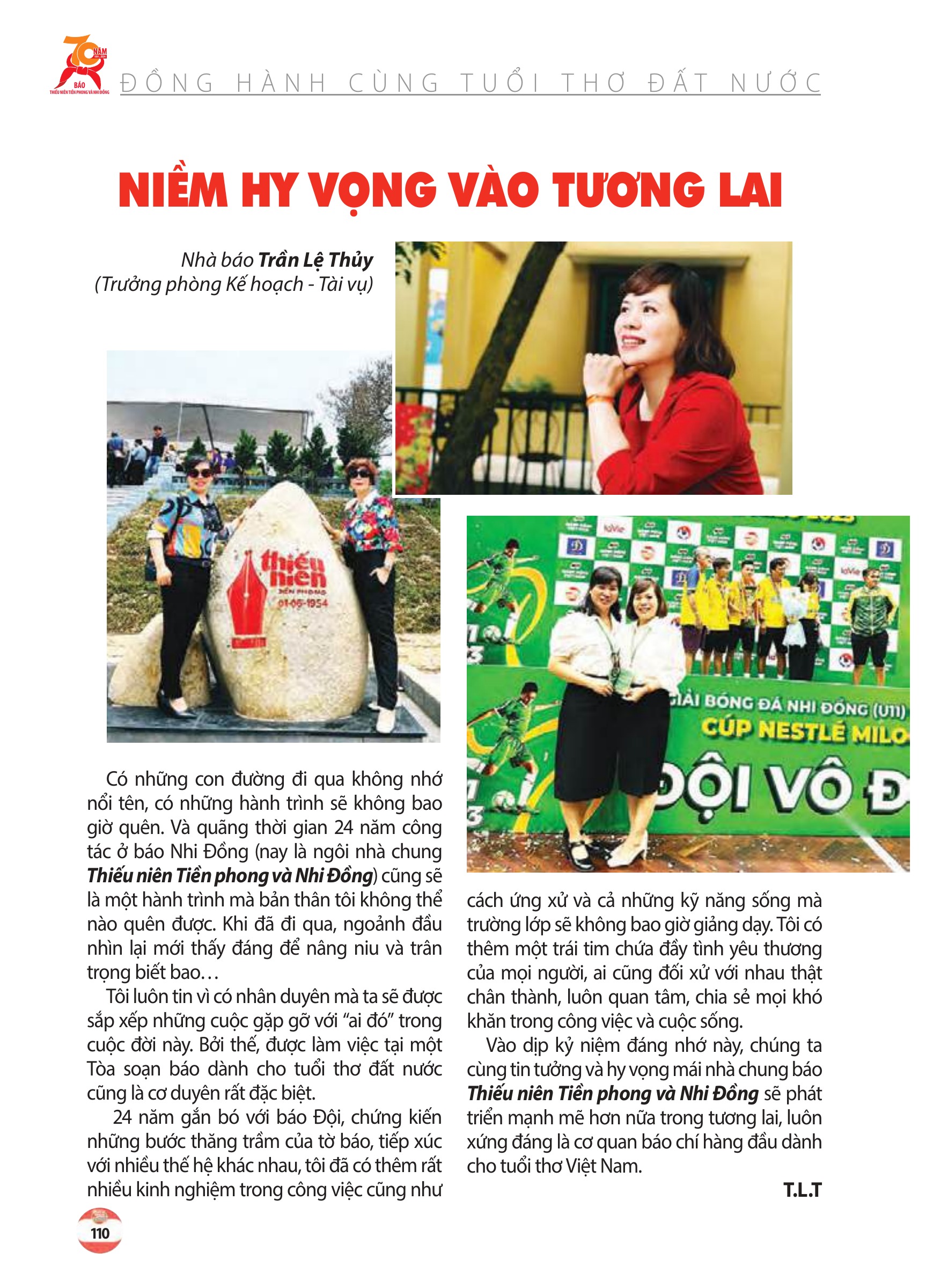 Kỷ yếu 70 năm - trang 108