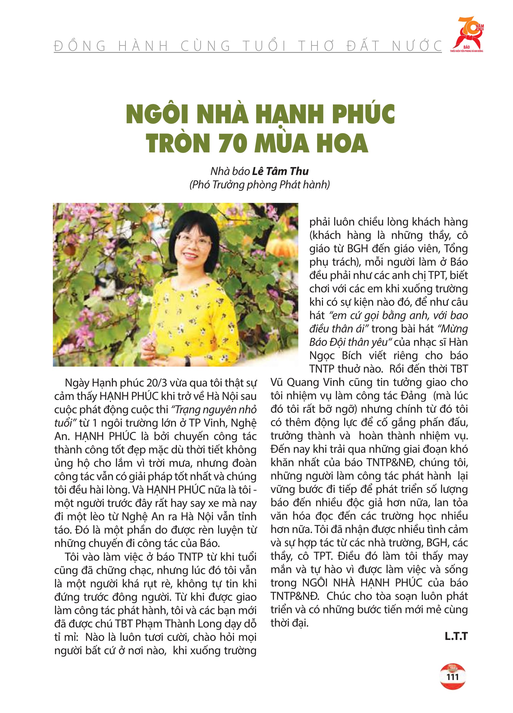 Kỷ yếu 70 năm - trang 109
