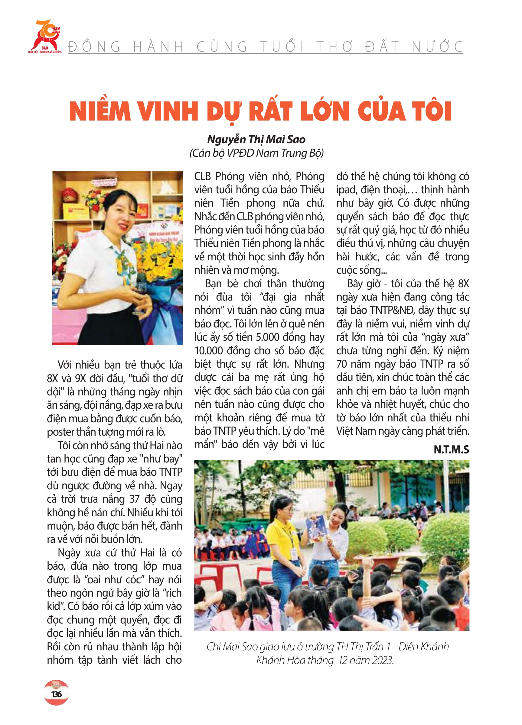 Kỷ yếu 70 năm - trang 134