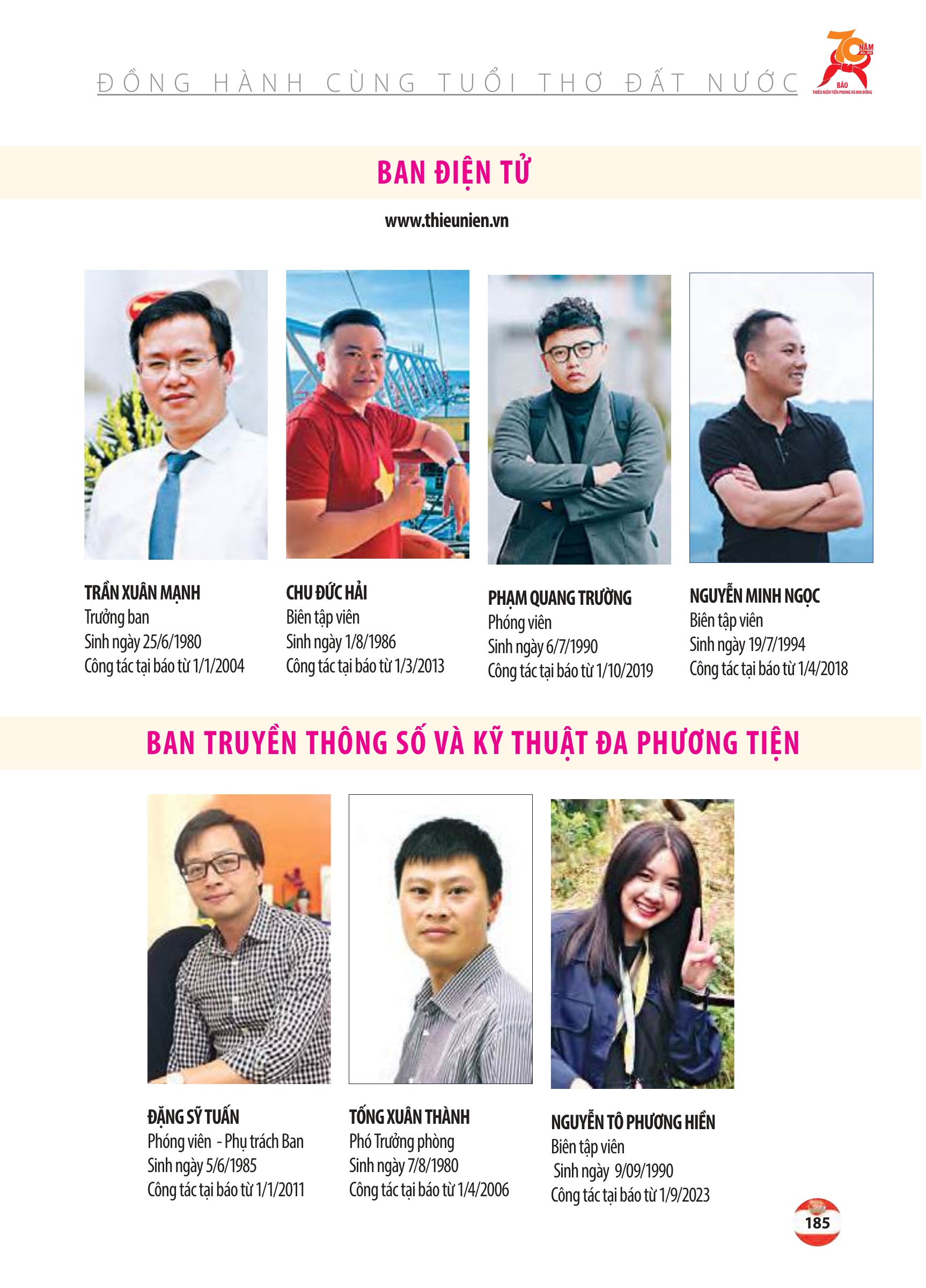 Kỷ yếu 70 năm - trang 183