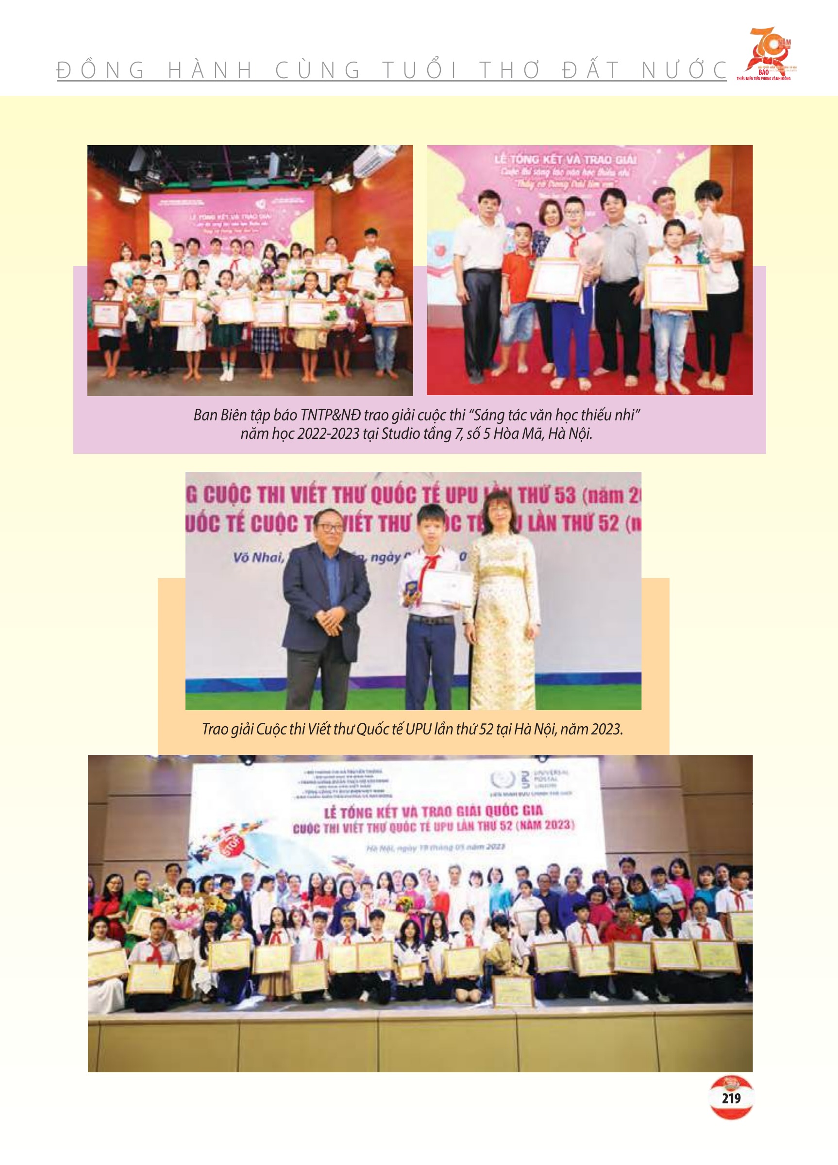 Kỷ yếu 70 năm - trang 217